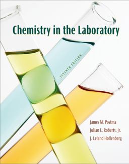 Chemistry in the Laboratory 7th 9781429219549 Front Cover
