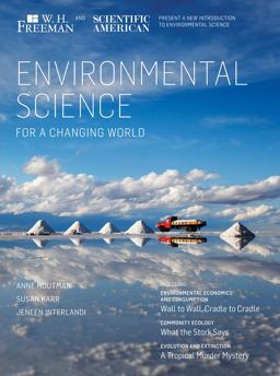 Scientific American Environmental Science for a Changing World  9781429219723 Front Cover