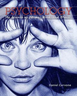 Psychology: the Science of Person, Mind, and Brain  9781429220835 Front Cover