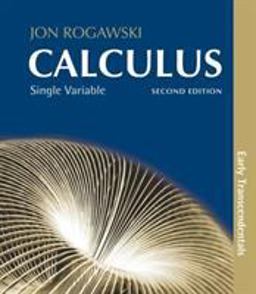 Calculus: Early Transcendentals, Single Variable Chapters 1-11 2nd 9781429231831 Front Cover