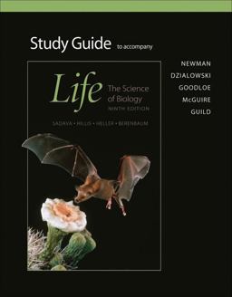 Student Study Guide for Life The Science of Biology 9th 9781429235693 Front Cover
