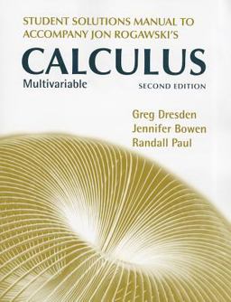 Student's Solutions Manual for Multivariable Calculus