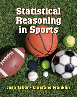 Statistical Reasoning in Sports  9781429274371 Front Cover