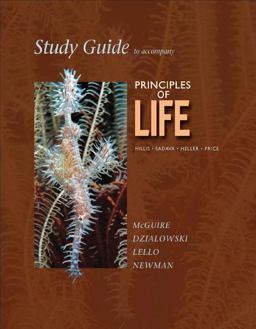 Study Guide to Accompany Principles of Life  9781429279307 Front Cover