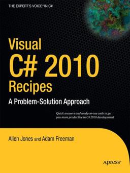 Visual C# 2010 Recipes  9781430225256 Front Cover
