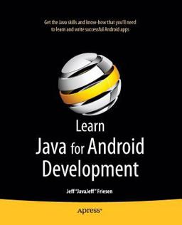 Learn Java for Android Development  9781430231561 Front Cover
