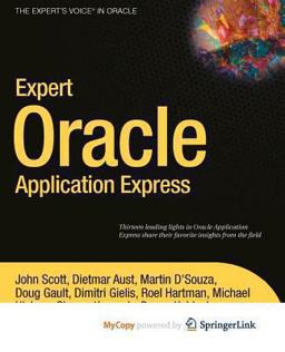 Expert Oracle Application Express