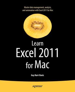 Learn Excel 2011 for Mac  9781430235217 Front Cover
