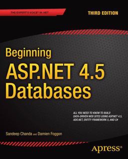 Beginning ASP. NET 4. 5 Databases 3rd 9781430243809 Front Cover