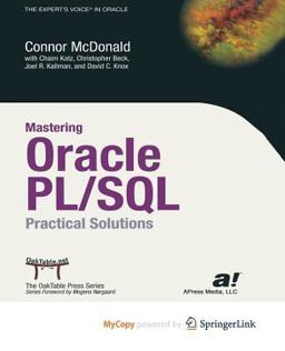 Mastering Oracle PL/SQL
