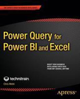 Power Query for Power BI and Excel  9781430266914 Front Cover