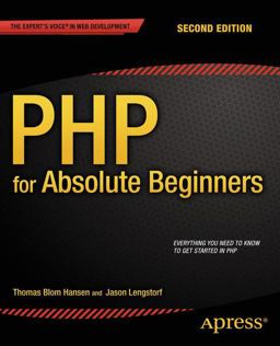 PHP for Absolute Beginners 2nd 9781430268154 Front Cover
