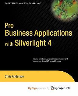 Pro Business Applications with Silverlight 4