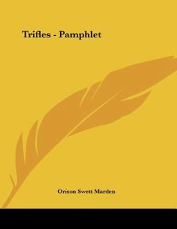 Trifles - Pamphlet