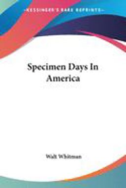 Specimen Days in America