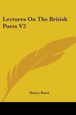 Lectures on the British Poets V2