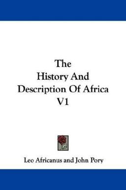 The History and Description of Africa V1 The History and Description of Africa V1