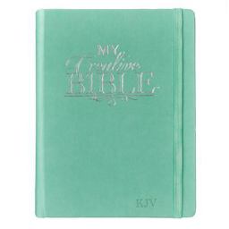 Holy Bible: My Creative Bible, King James Version, Aqua  9781432115920 Front Cover