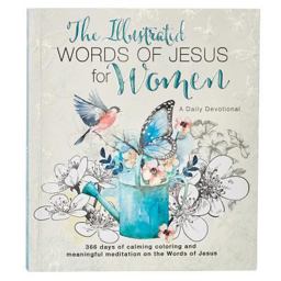 Illustrated Words Jesus for Women Devotional Book  9781432115975 Front Cover