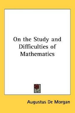 On the Study and Difficulties of Mathematics