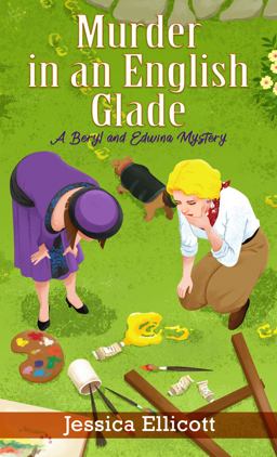 Murder in an English Glade  9781432897581 Front Cover