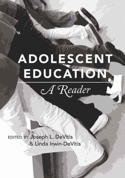 Adolescent Education A Reader  9781433105043 Front Cover