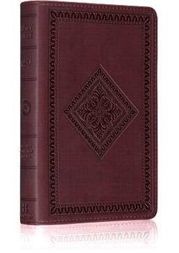 ESV Compact Bible (TruTone, Chestnut, Diamond Design) 2009 9781433503818 Front Cover