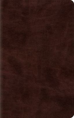 ESV Thinline Bible, Red Letter (TruTone, Espresso)  9781433544026 Front Cover