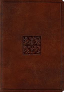 ESV Study Bible (TruTone, Walnut, Celtic Imprint Design)  9781433545795 Front Cover