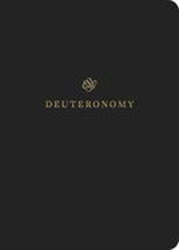 ESV Scripture Journal Deuteronomy (Paperback)  9781433546341 Front Cover
