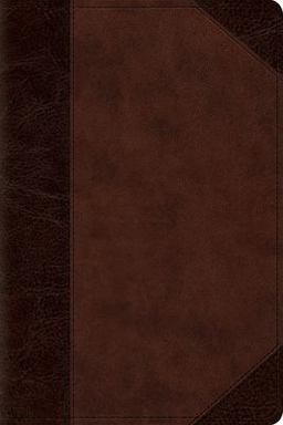 ESV Personal Reference Bible (TruTone, Brown/Walnut, Portfolio Design)  9781433553271 Front Cover