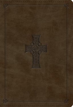 ESV Student Study Bible (TruTone, Olive, Celtic Cross Design)  9781433560729 Front Cover
