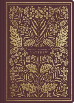 ESV Illuminated Scripture Journal Matthew (Paperback)  9781433564833 Front Cover