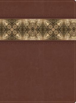 The Apologetics Study Bible, Cinnamon/Brocade LeatherTouch, Indexed