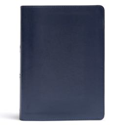 CSB She Reads Truth Bible, Navy LeatherTouch  9781433613821 Front Cover