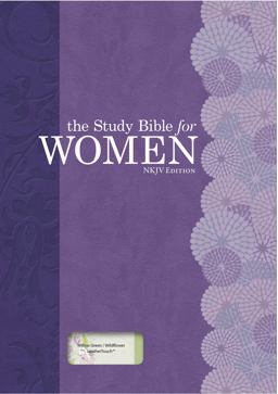 Study Bible for Women, NKJV Personal Size Edition Willow Green/Wildflower LeatherTouch 2016 9781433619472 Front Cover
