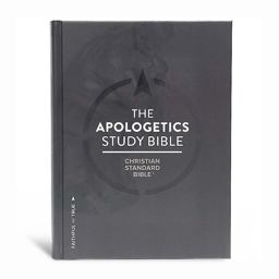 CSB Apologetics Study Bible, Gray Hardcover  9781433644092 Front Cover
