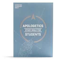 CSB Apologetics Study Bible for Students, Blue Trade Paper  9781433651175 Front Cover