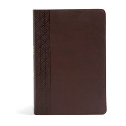 The CSB Study Bible for Women, Chocolate LeatherTouch