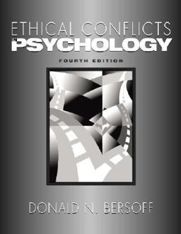 Ethical Conflicts in Psychology 4th 9781433803536 Front Cover