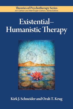 Existential-Humanistic Therapy  9781433804625 Front Cover