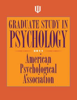 Graduate Study in Psychology