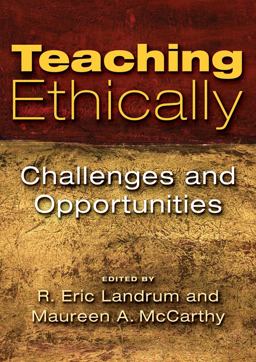 Teaching Ethically