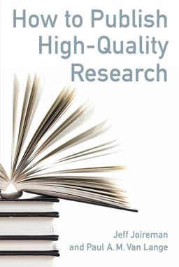 How to Publish High-Quality Research  9781433818615 Front Cover