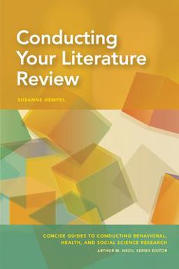 Conducting Your Literature Review:  9781433830921 Front Cover