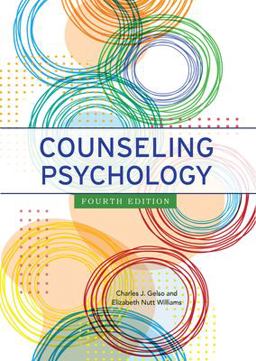 Counseling Psychology:  9781433836473 Front Cover