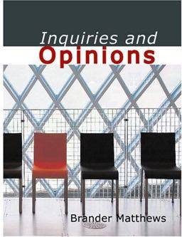 Inquiries and Opinions