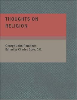Thoughts on Religion Thoughts on Religion