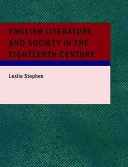 English Literature and Society in the Eighteenth Century