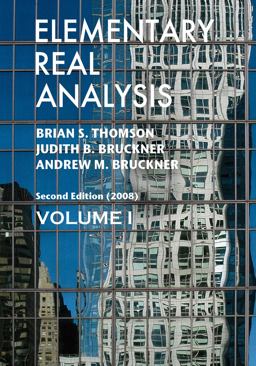 Elementary Real Analysis Second Edition. [Part One]  9781434841612 Front Cover